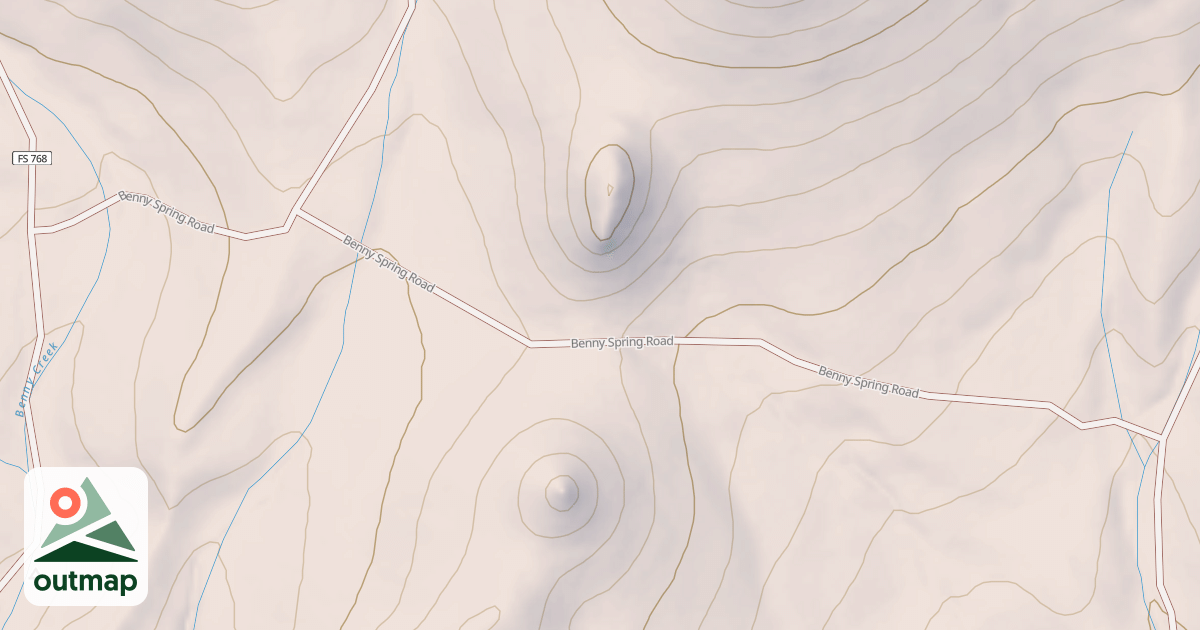 Map of BENNY SPRING