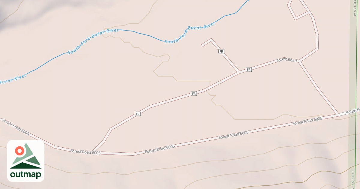 Map of USFS National Forest System Roads {03948BC3-A01C-4801-83A4-CE2F75F51184}