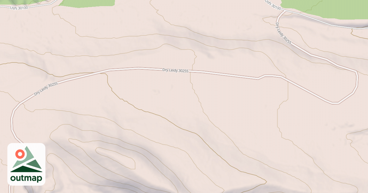 Map of DRY LEIDY 302550