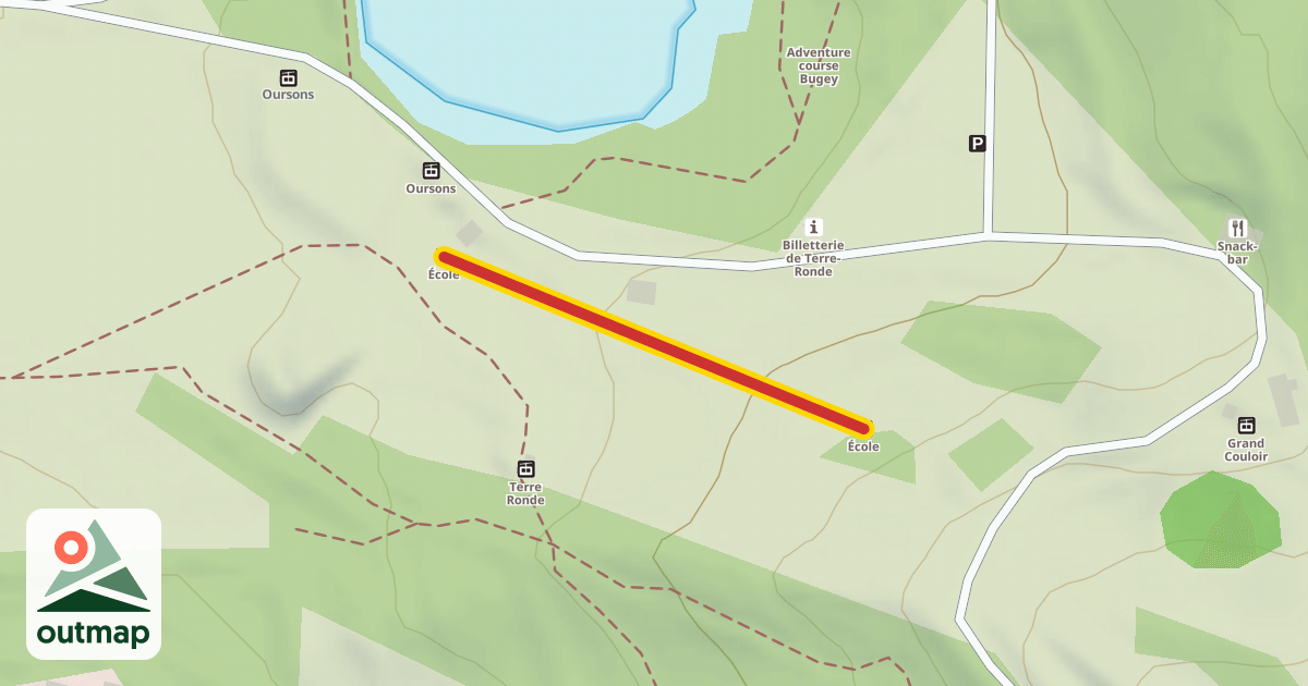 Map of École