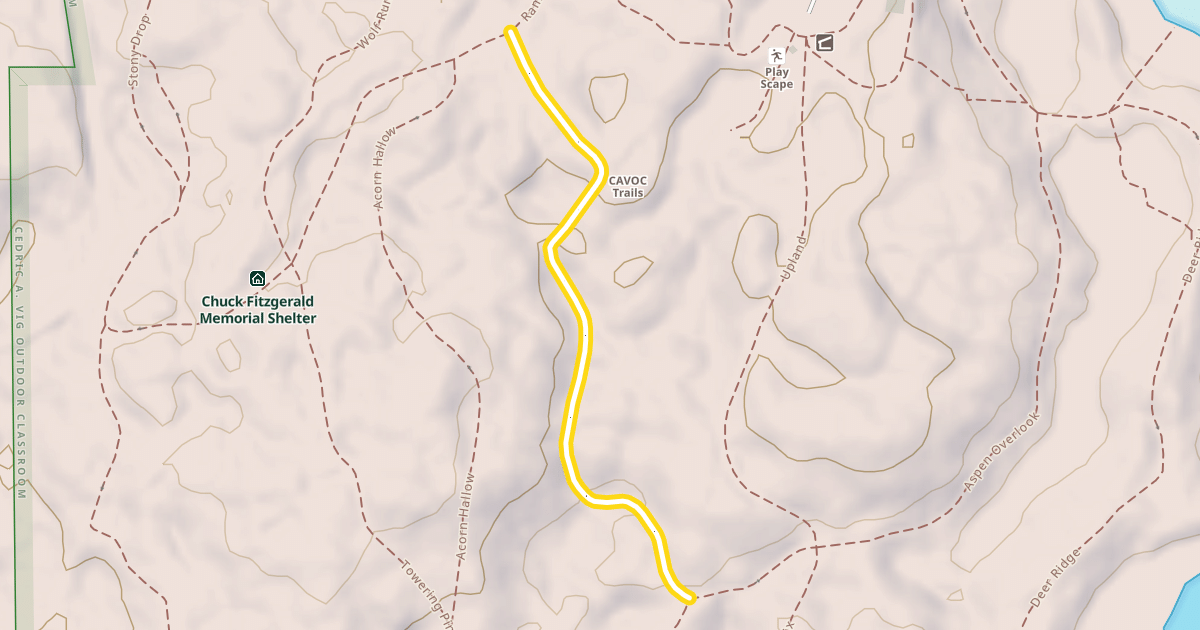 Map preview of Otter Slide