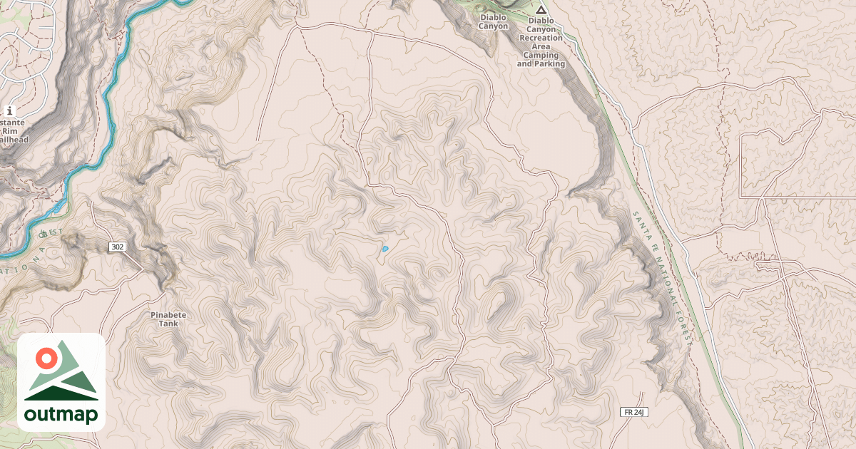 Map of USFS Motor Vehicle Use Map Roads {EF2C41D2-7713-4E90-BF6D-30CA22D5C142}