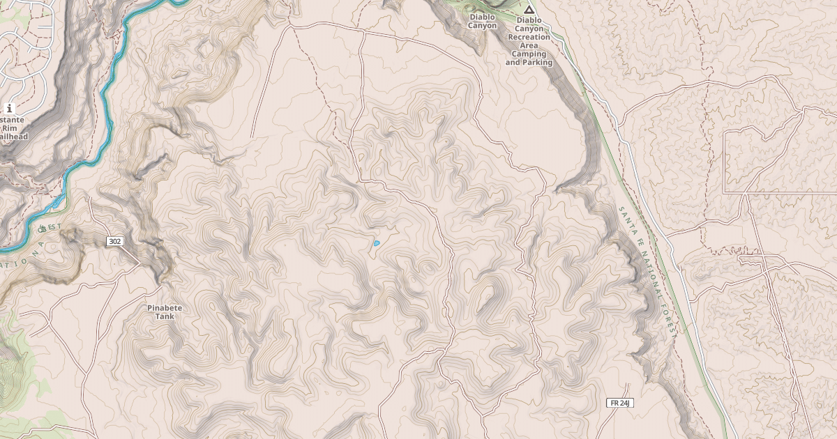 Map preview of USFS Motor Vehicle Use Map Roads {EF2C41D2-7713-4E90-BF6D-30CA22D5C142}