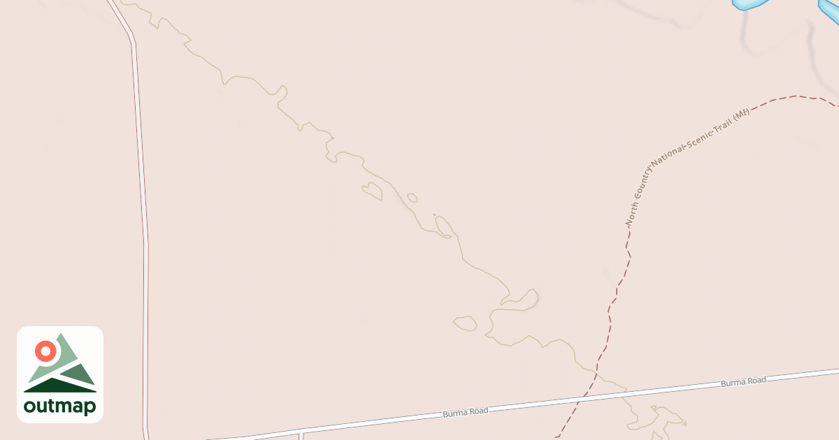 Map of BURMA GRADE SPUR E