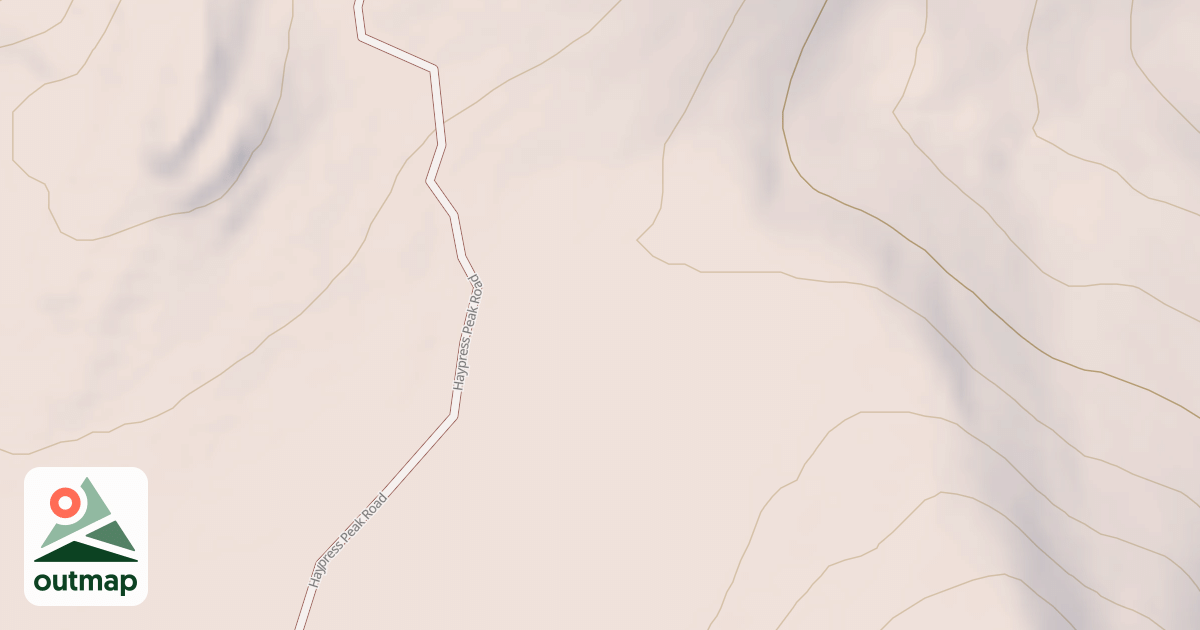 Map of HAYPRESS SPUR A