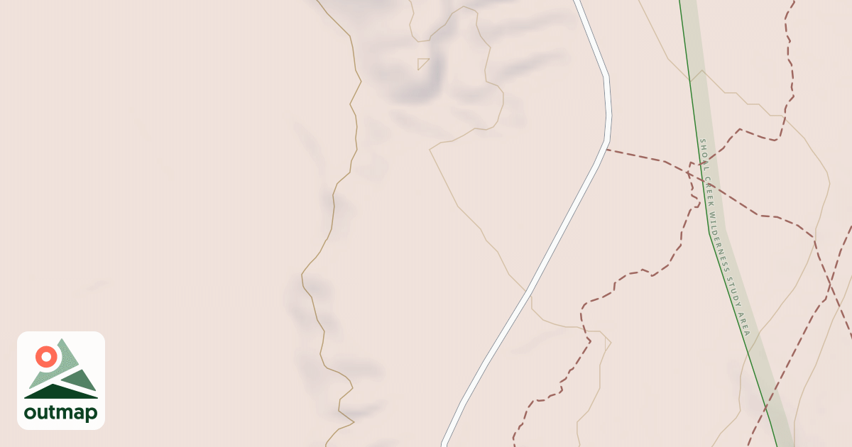 Map of JACK PINE DISPERSED REC SITE