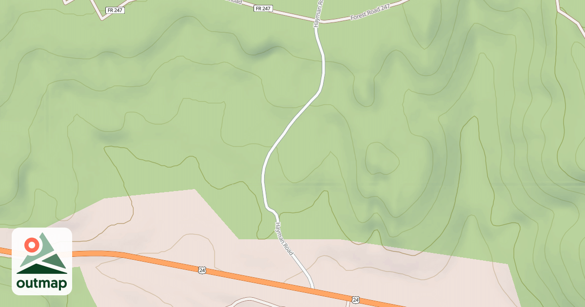 Map of HAYMAN