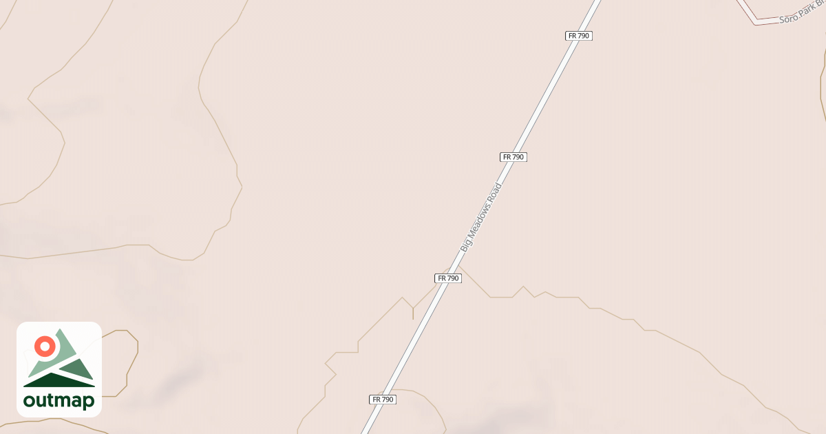 Map of BIG MEADOWS CAMP SPUR 2D