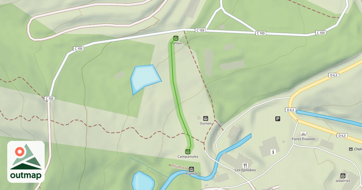 Map of Ourson