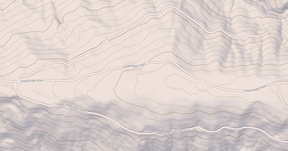 Map preview of SHEEP RIDGE