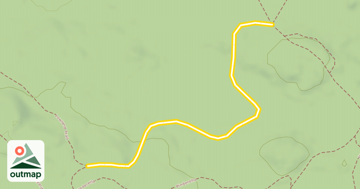 Map of Lowland Trail