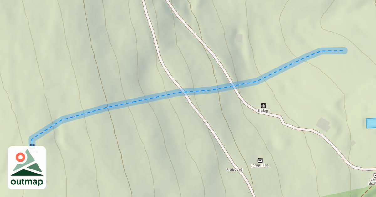 Map of Les Bruyères