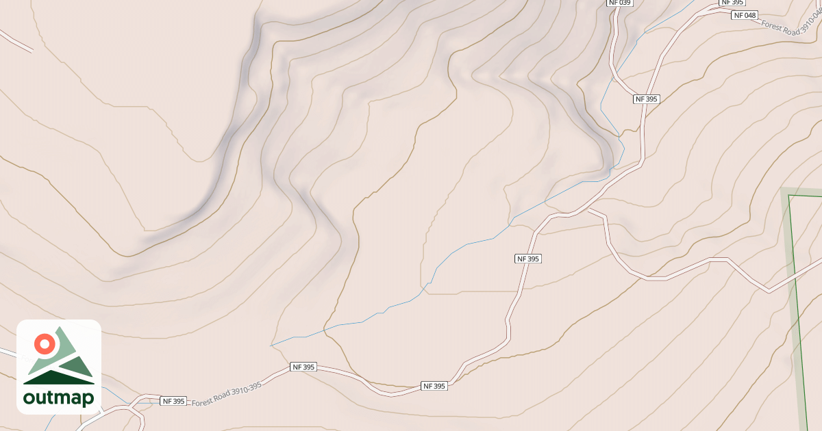 Map of CRANE LAKE