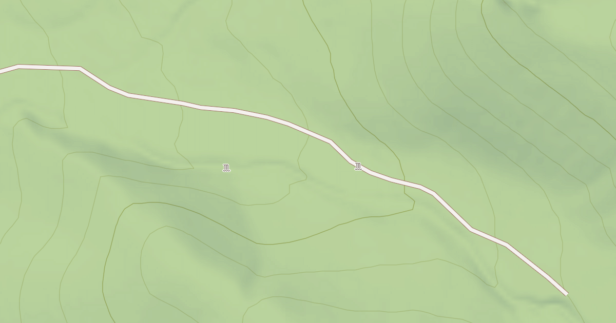 Map preview of LEBEAU CREEK SPUR