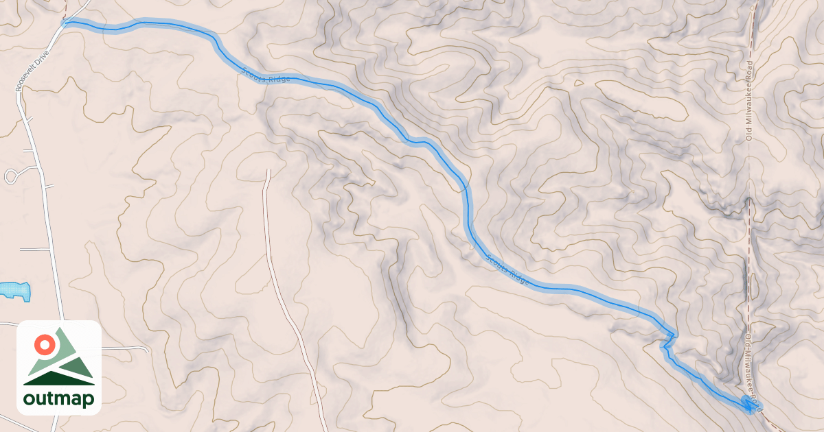 Map of Scouts Ridge