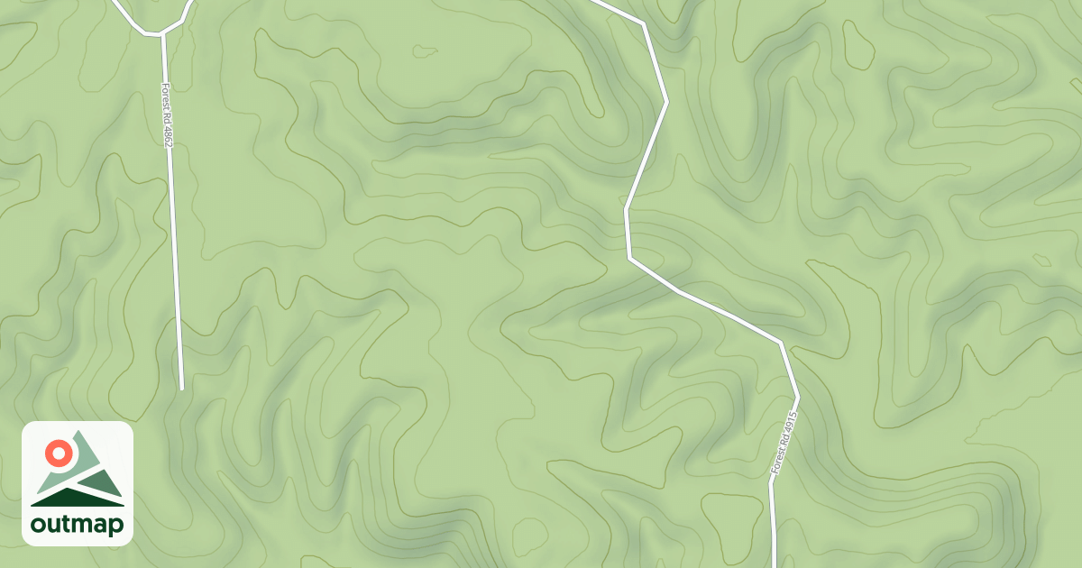 Map of SOUTH PRONG