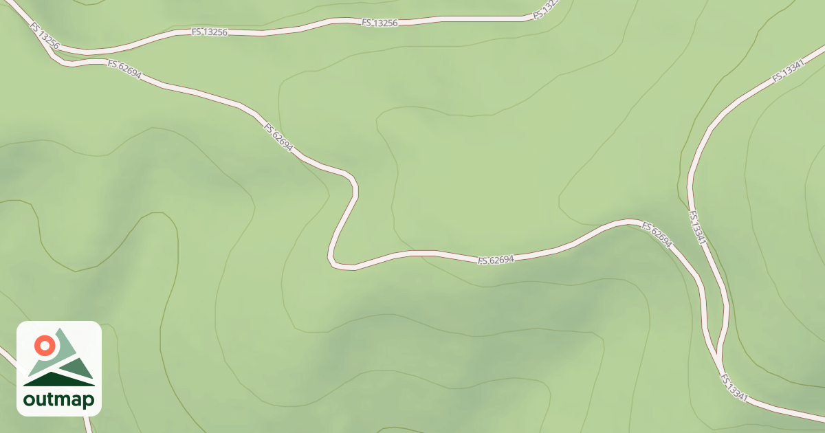 Map of (FDR) RYE CREEK