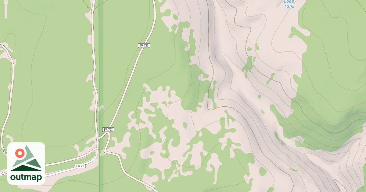 Map of USFS National Forest System Roads {05AF73EB-E217-43DC-ACE6-2DCB20A6DAAA}
