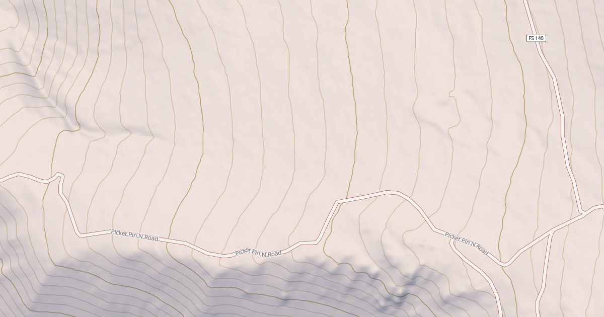 Map preview of PICKET PIN N