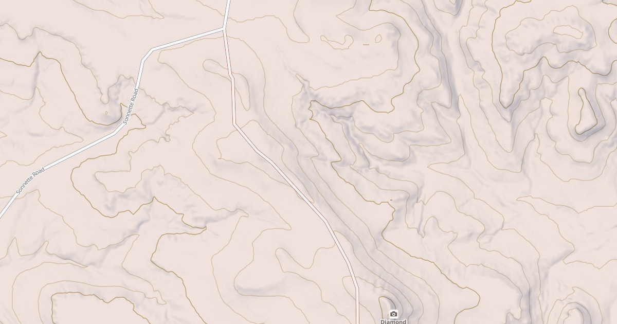 Map preview of DIAMOND BUTTE