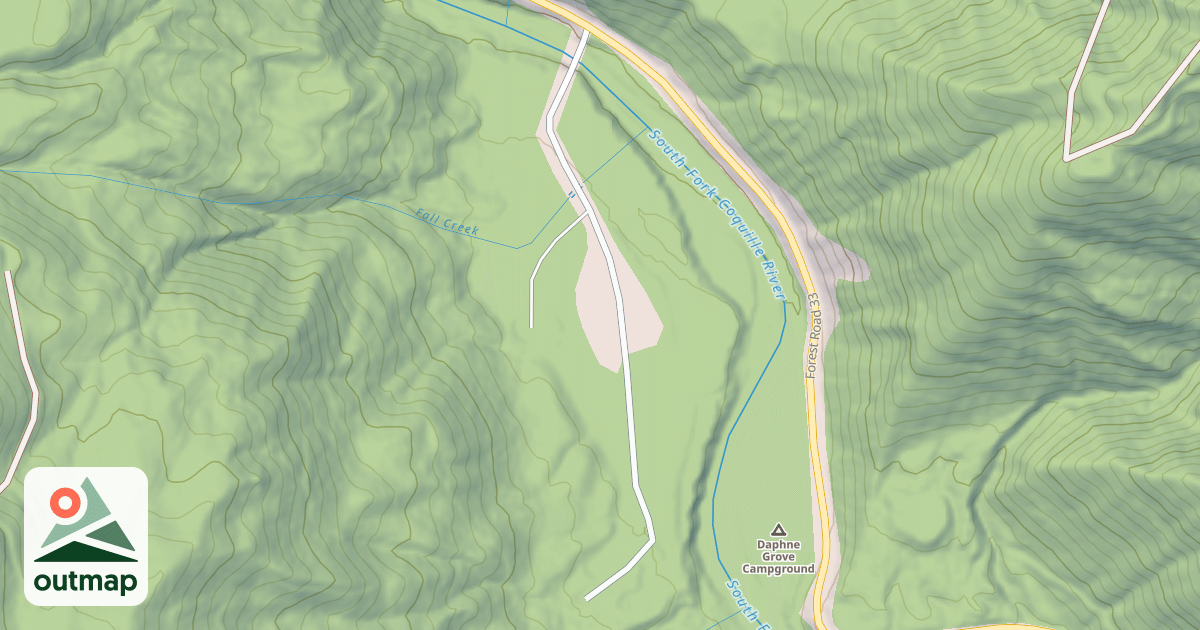 Map of FORD CAMP