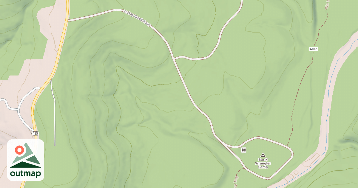 Map of BAR K