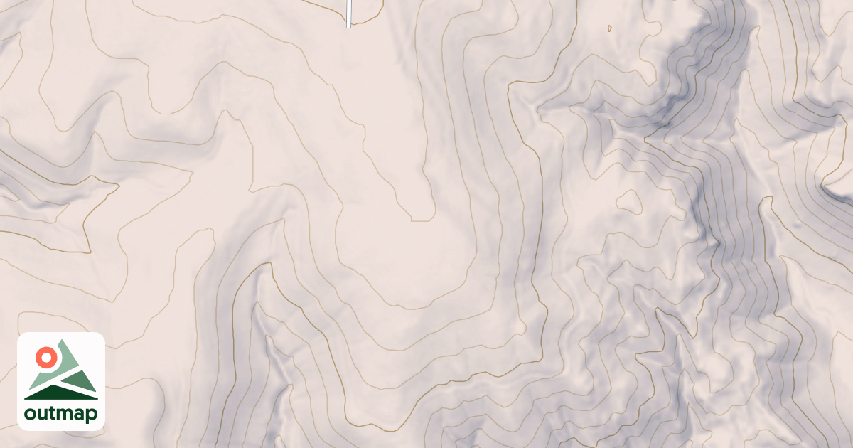 Map of FANNY PEAK BR 1C