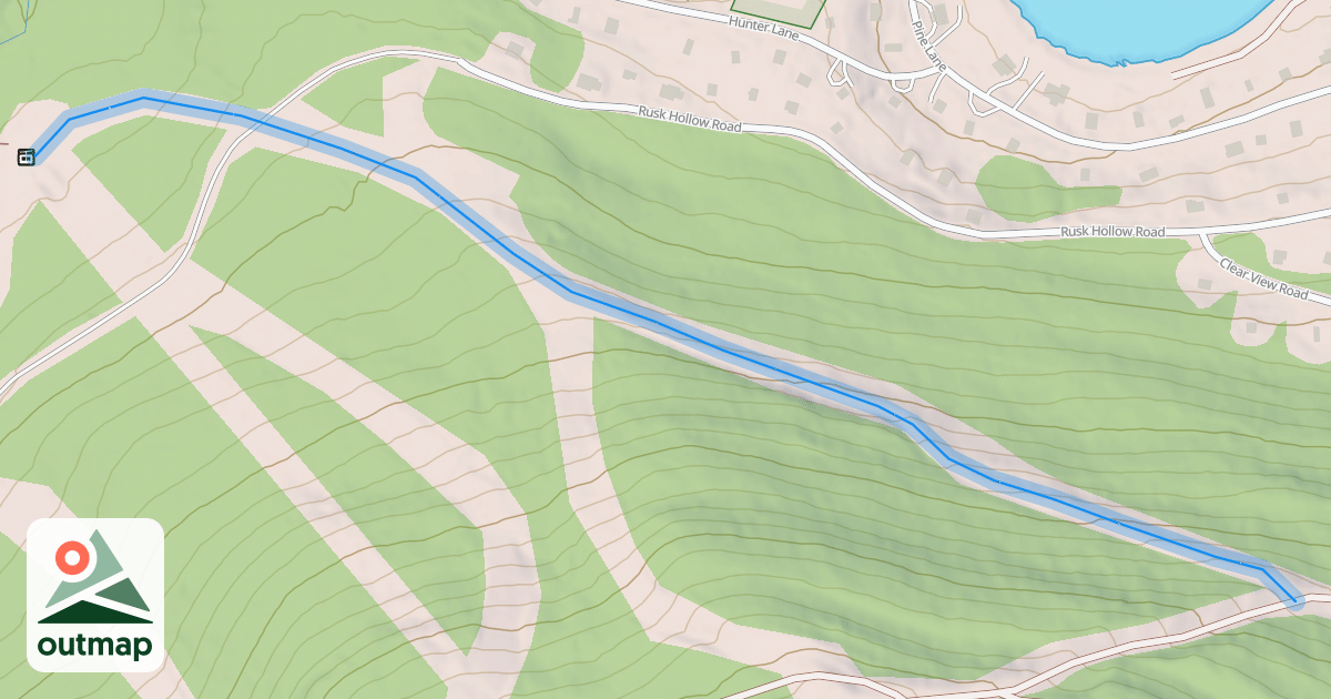 Map of Sleepy Hallow