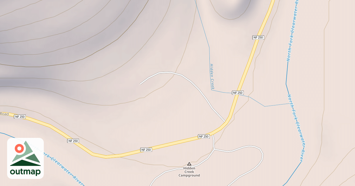 Map of HIDDEN
