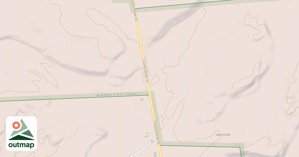 Map of Bargy Road Trail