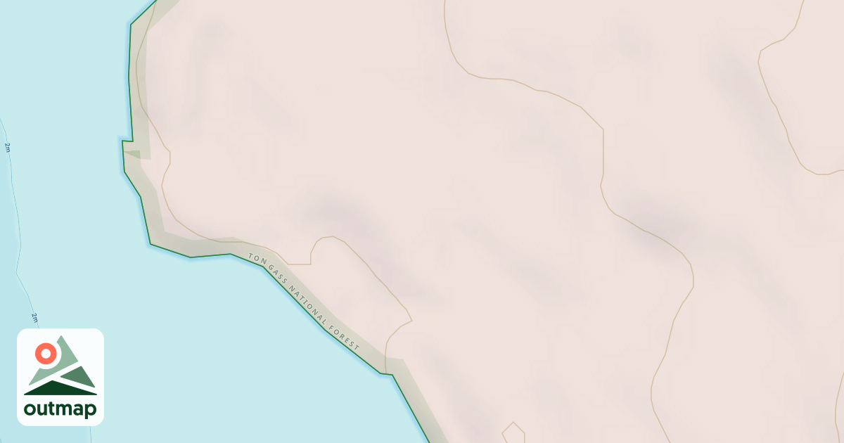 Map of Kizhuchia Creek Road