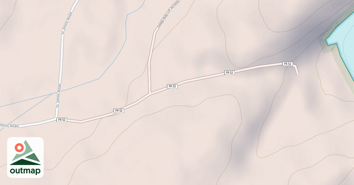 Map of ROOSEVELT HARBOR