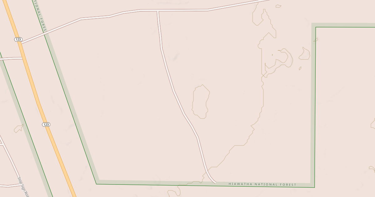 Map preview of DUCK LAKE SPUR A