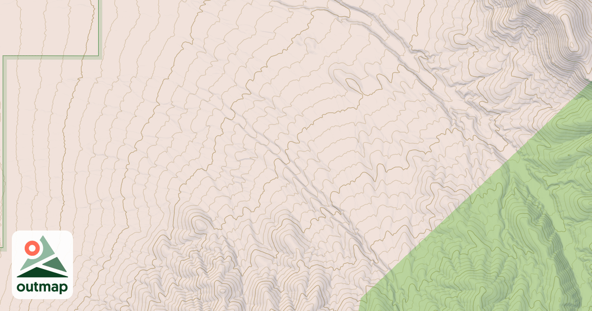 Map of CLIPPER GAP CANYON LOOP