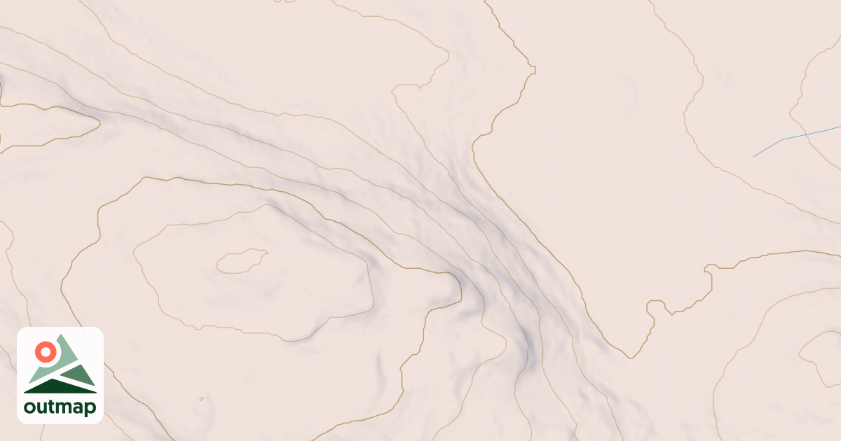 Map of KIMBALL CREEK SPUR DA