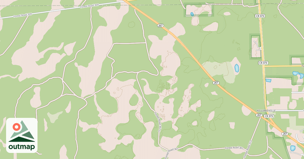 Map of USFS Motor Vehicle Use Map Roads {106670D3-60A3-4D21-B6EB-A18871C0B992}
