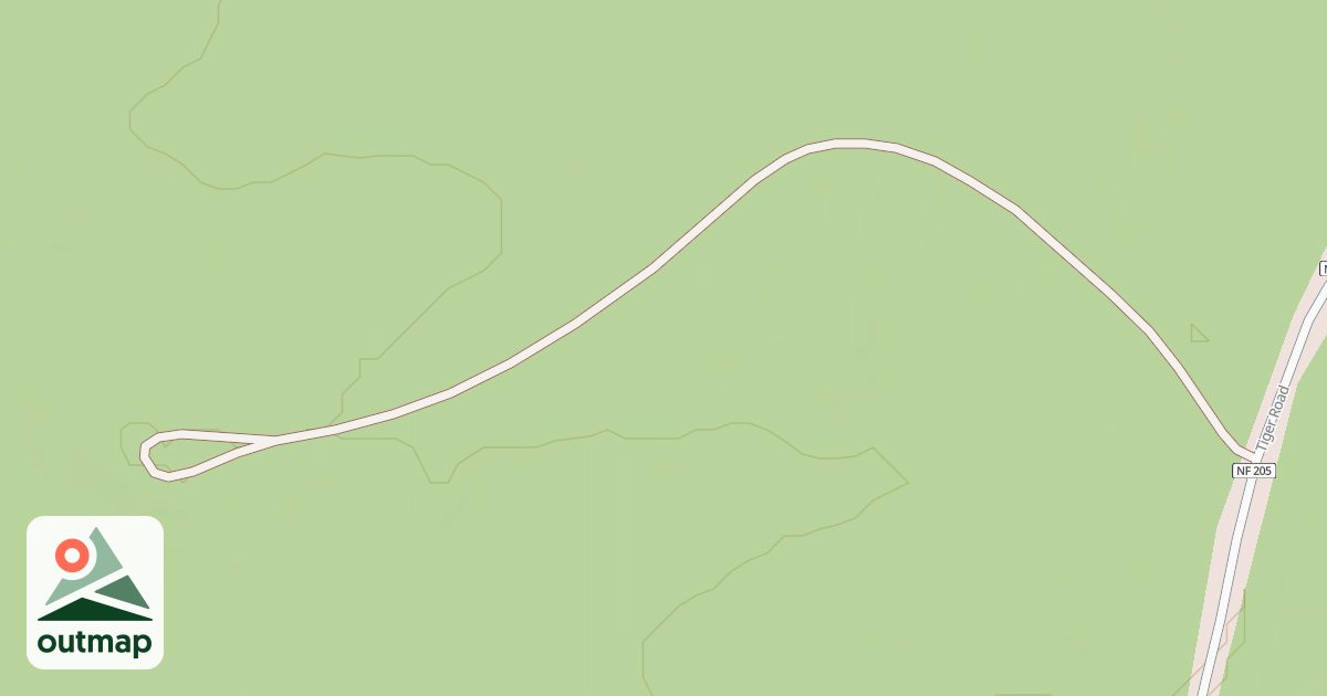 Map of USFS Motor Vehicle Use Map Roads {5882F44B-36E7-485B-BB1B-65DA621BAD57}
