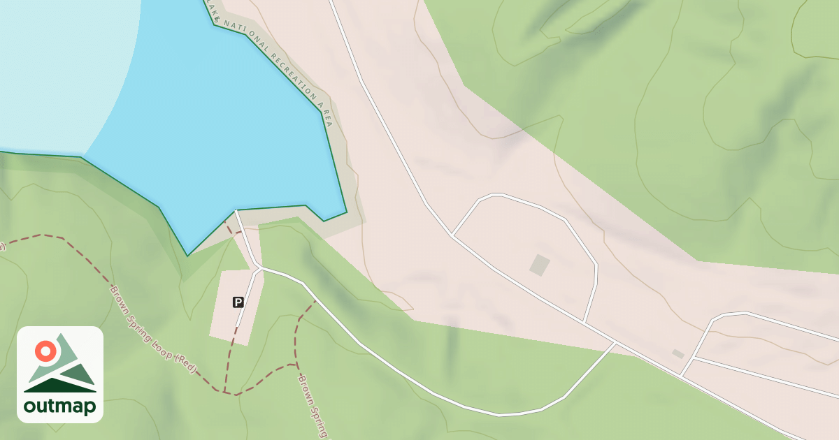 Map of H.F. A SITES 46-50 ACCESS