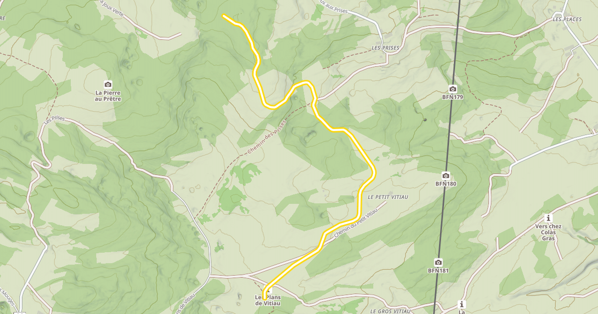Map preview of Les Prises