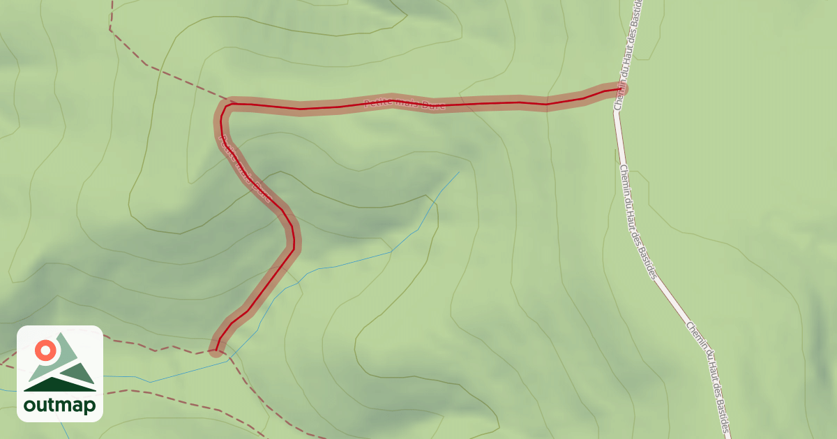 Map of Petite mais Dure