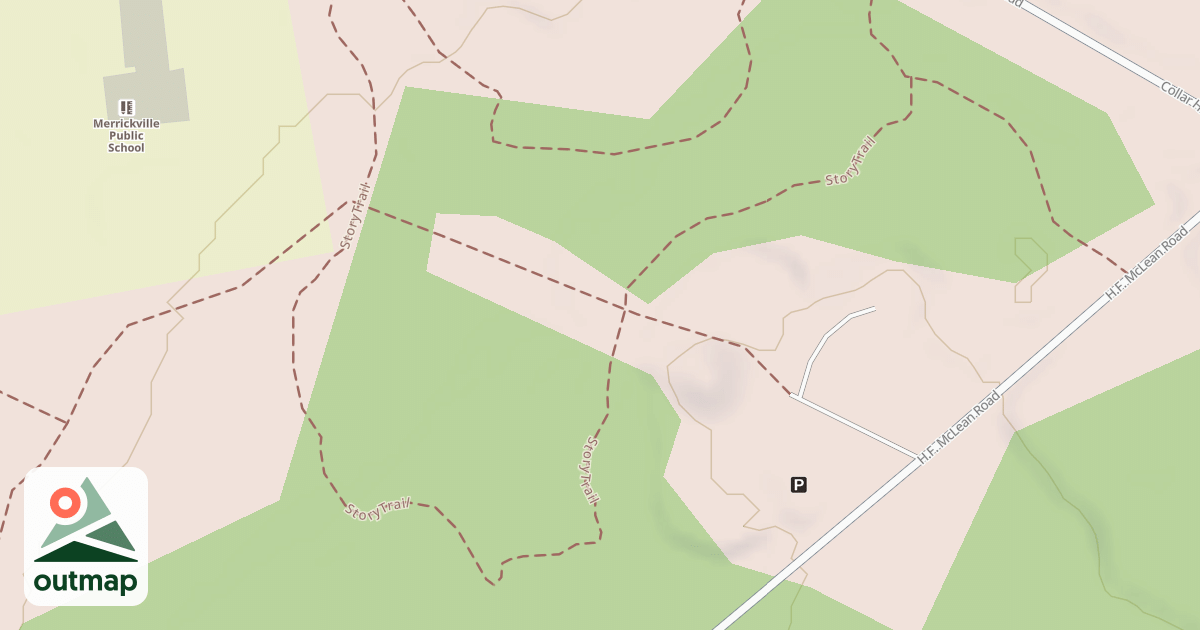 Map of Toboggan Hill