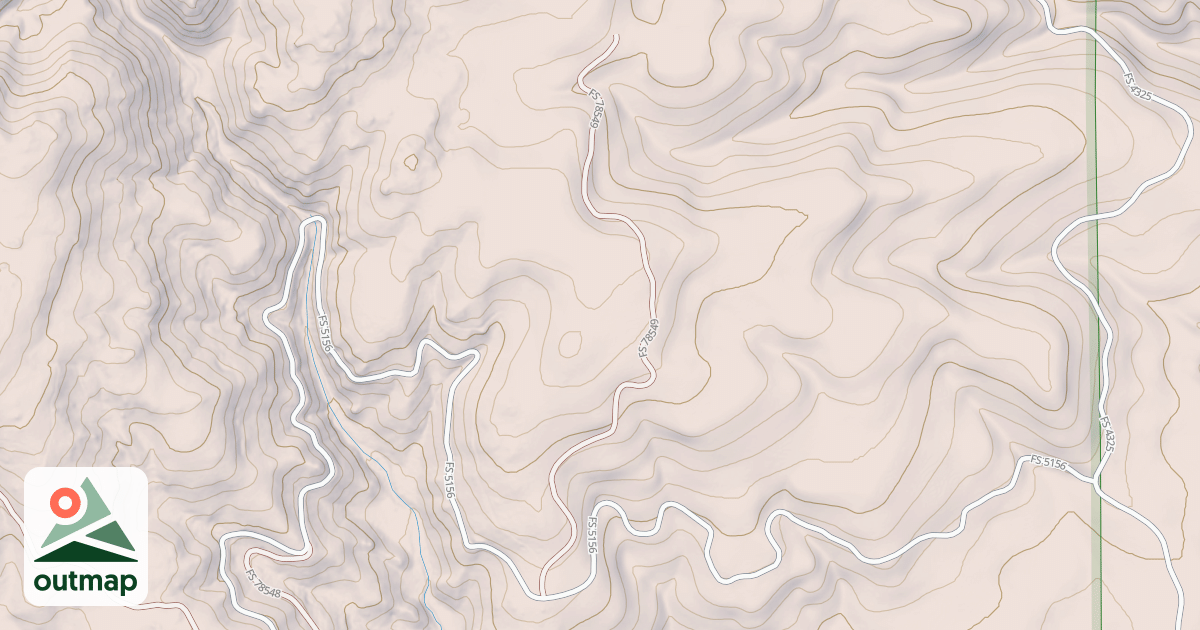 Map of USFS National Forest System Roads {A8D8BEE6-F910-49EF-8EA9-EC42ABB32A9E}