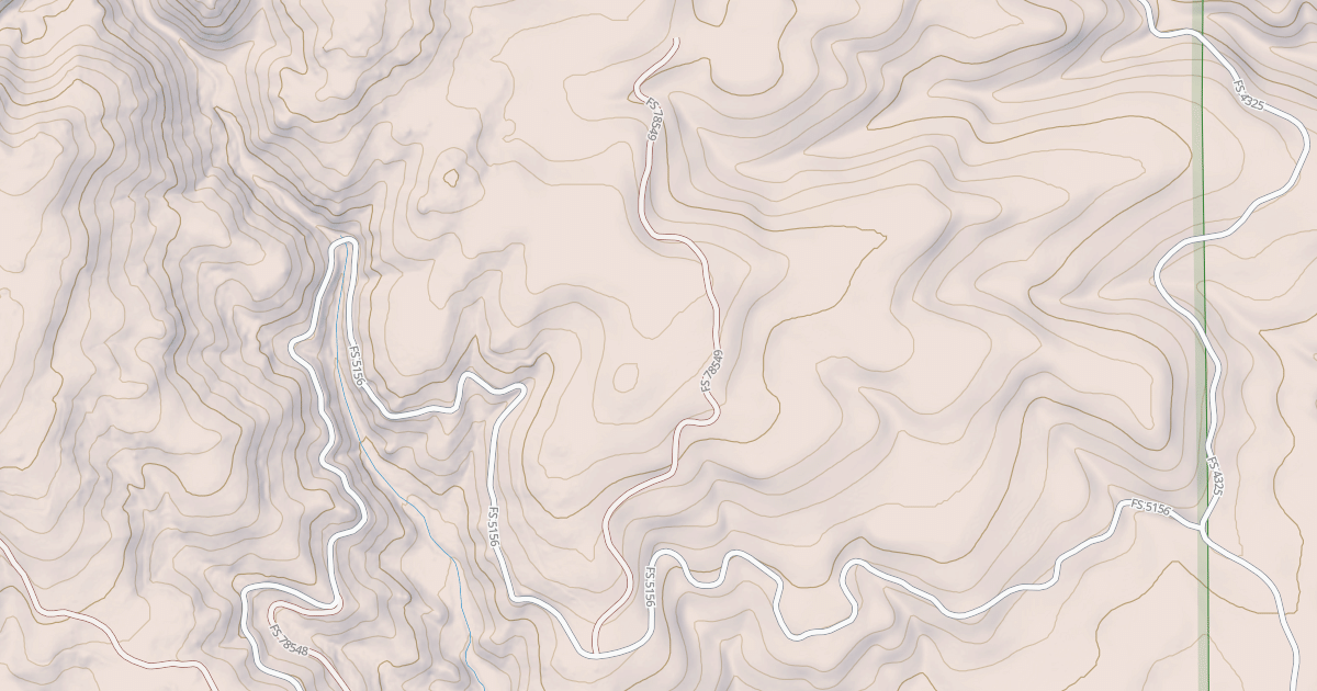 Map preview of USFS National Forest System Roads {A8D8BEE6-F910-49EF-8EA9-EC42ABB32A9E}