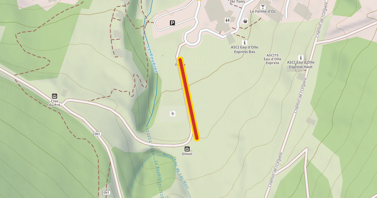 Map preview of Tapis Olmet
