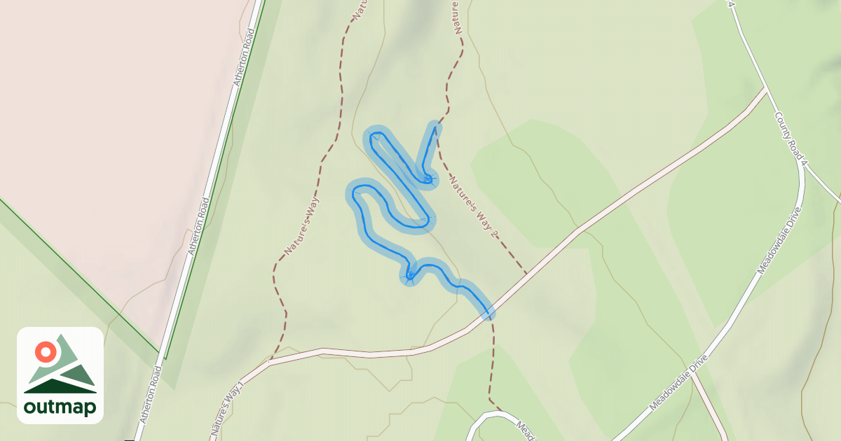Map of Nature's Way Loop