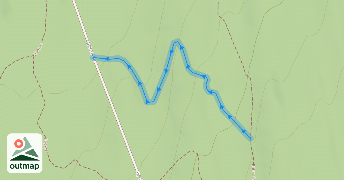 Map of Old Bob's