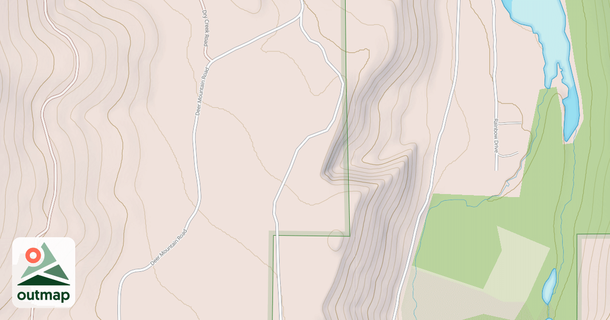 Map of ALDER SPRING