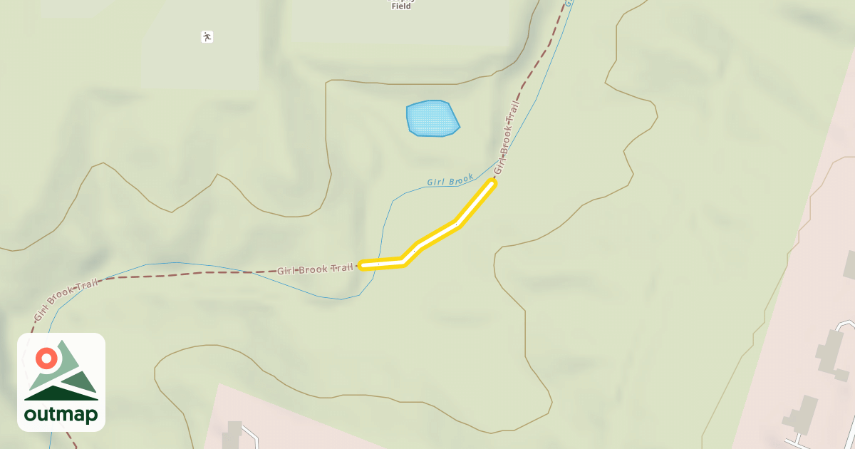 Map of Girl Brook Trail
