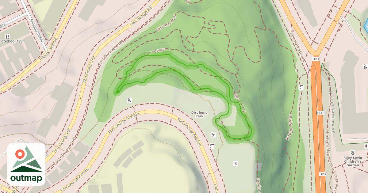 Map of Speedway