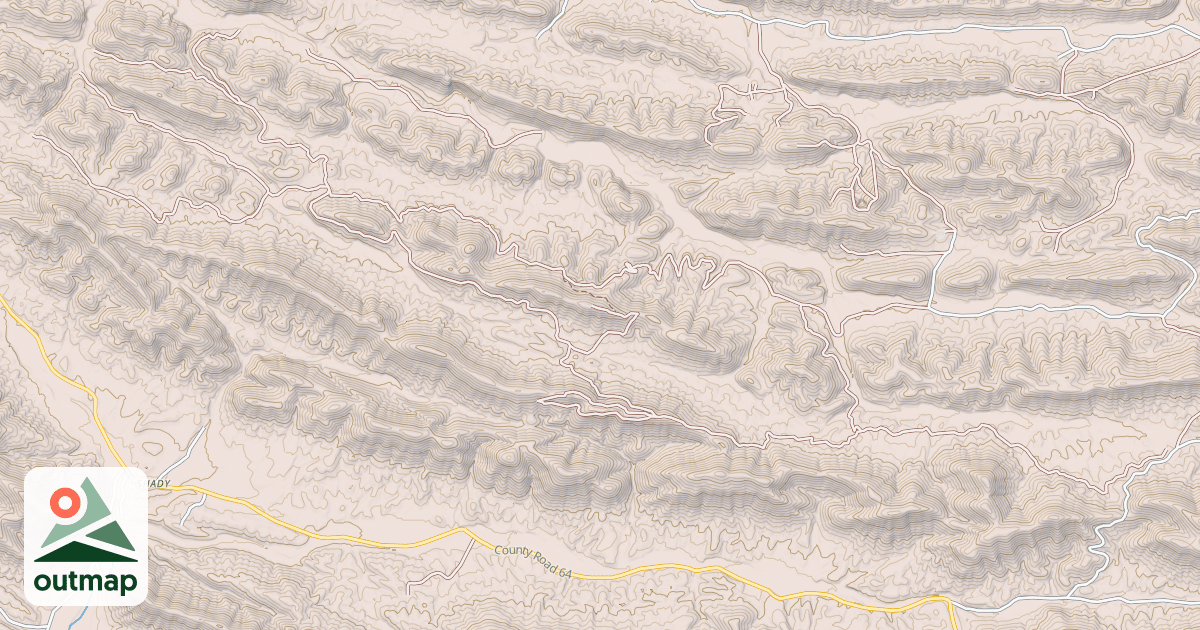 Map of WOLF PEN GAP 6 WEST
